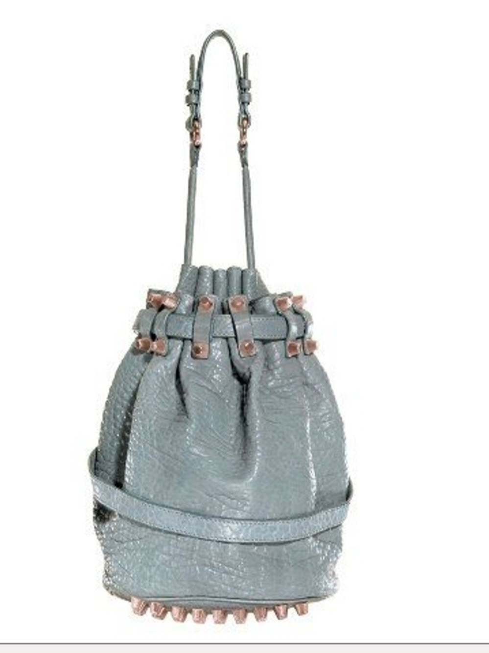 Rare Alexander Wang Diego Bucket Bag With Studdded Hardware